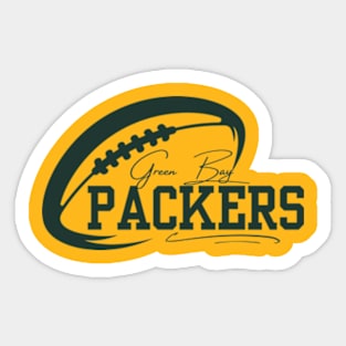 go packers go Sticker